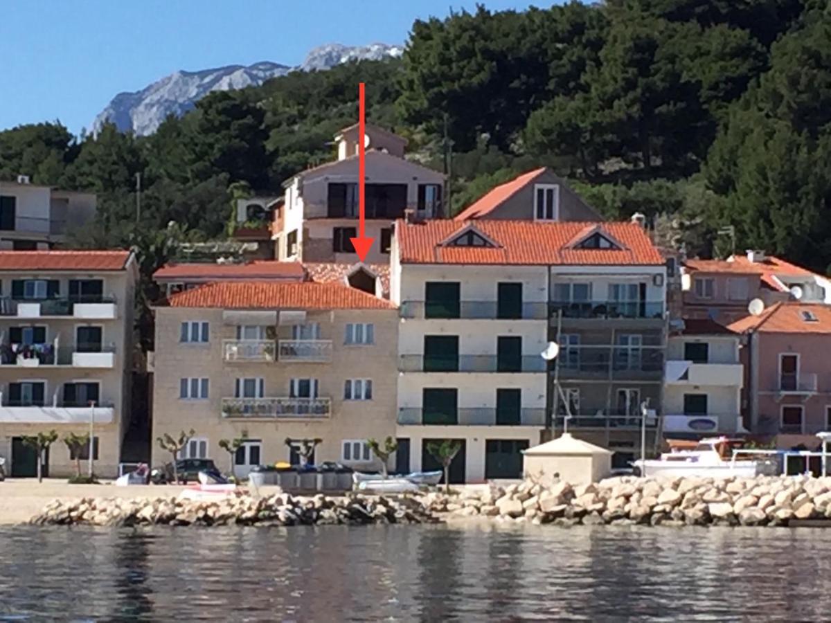 Villa Leo Beach Apartment Подгора Экстерьер фото